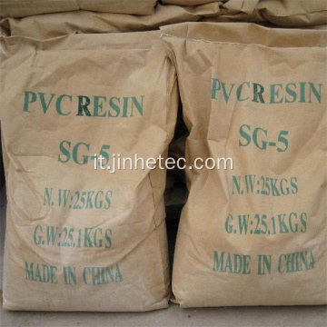 Resina SG8 polivinilcloruro PVC valore K 55-59